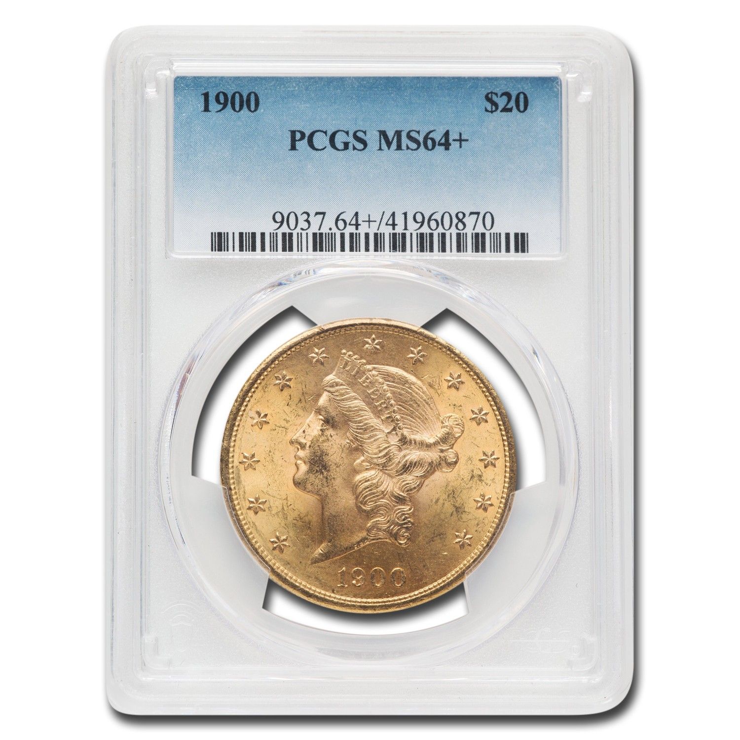 1900年 20ドル リバティゴールド ダブルイーグル MS-64+ PCGS - メルカリ