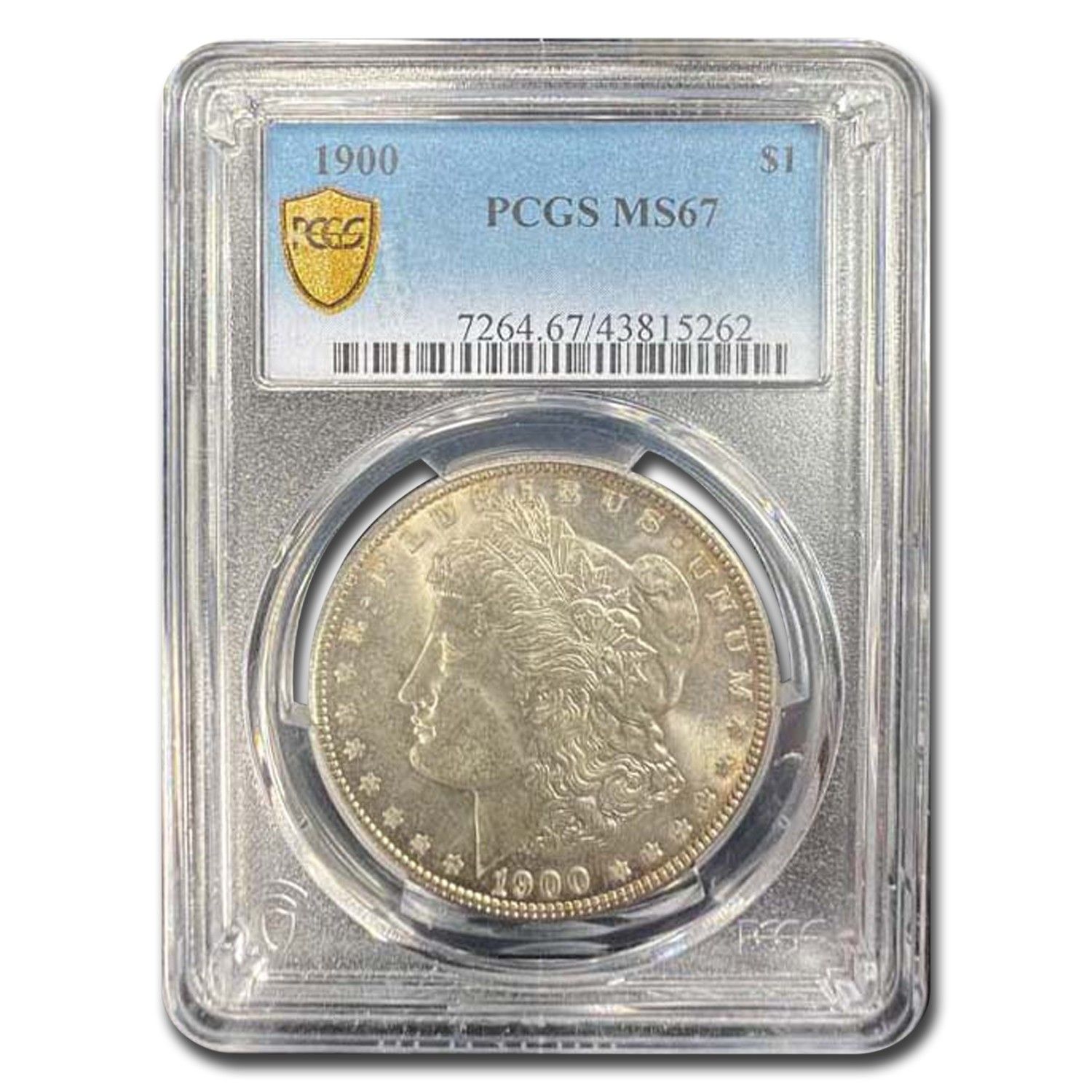 1900年モルガン・ダラー MS-67 PCGS - メルカリ
