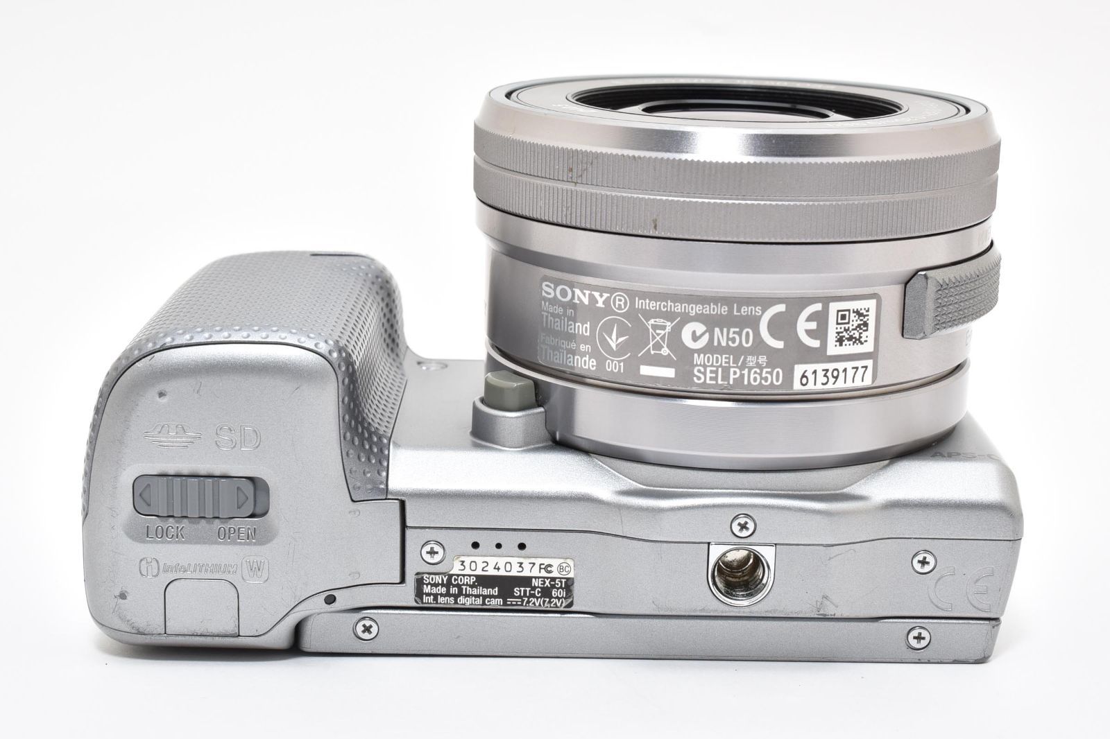 ☆人気機種☆SONY ソニー NEX-5T シルバー 16-50mm レンズセット 人気