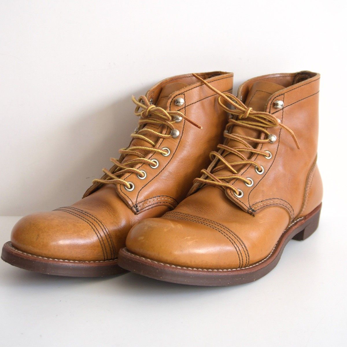 廃番/旧品番】REDWING【8112 Iron Range BOOTS】US8.5D オロイジナル
