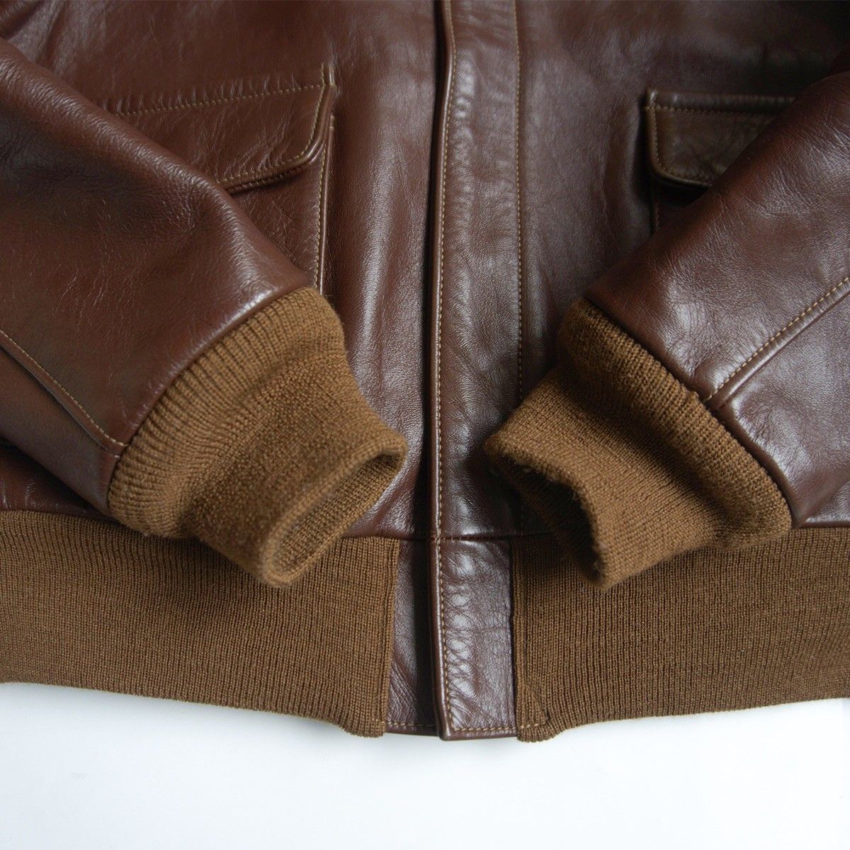 実名復刻/ROUGH WEAR】Canyon leather Craft【A-2 ホースハイド 