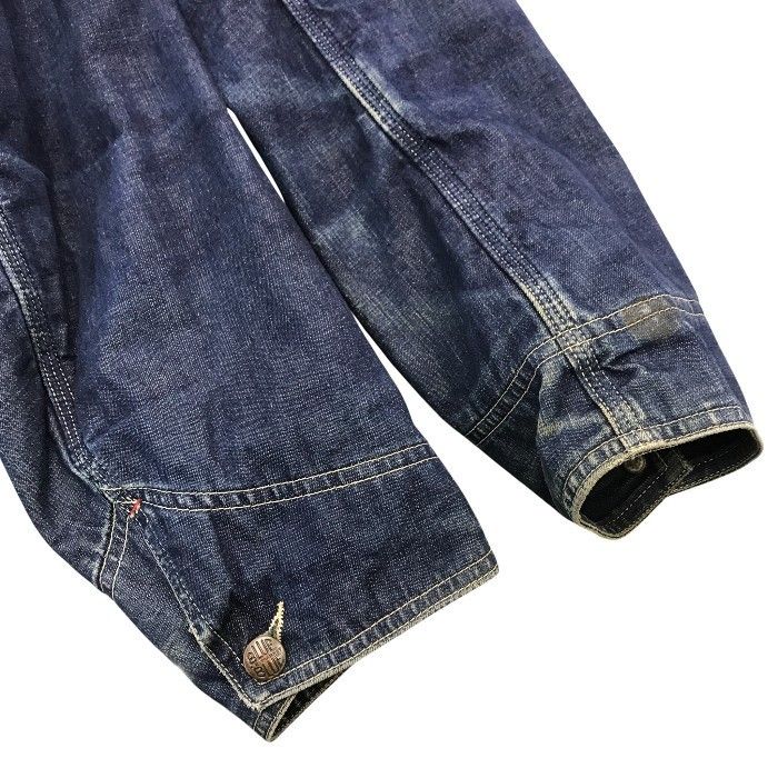 BLUE BLUE ブルーブルー デニムカバーオール メンズ ジャケット 秋冬