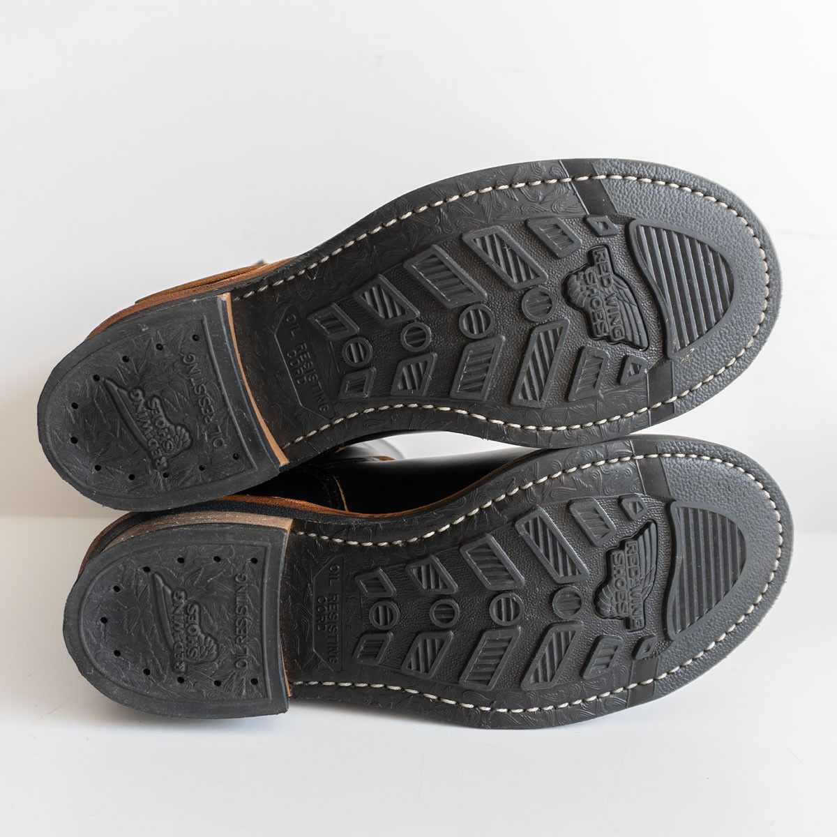極美品】REDWING【2966/エンジニアブーツ】US7.5D 縦羽根タグ レッド 