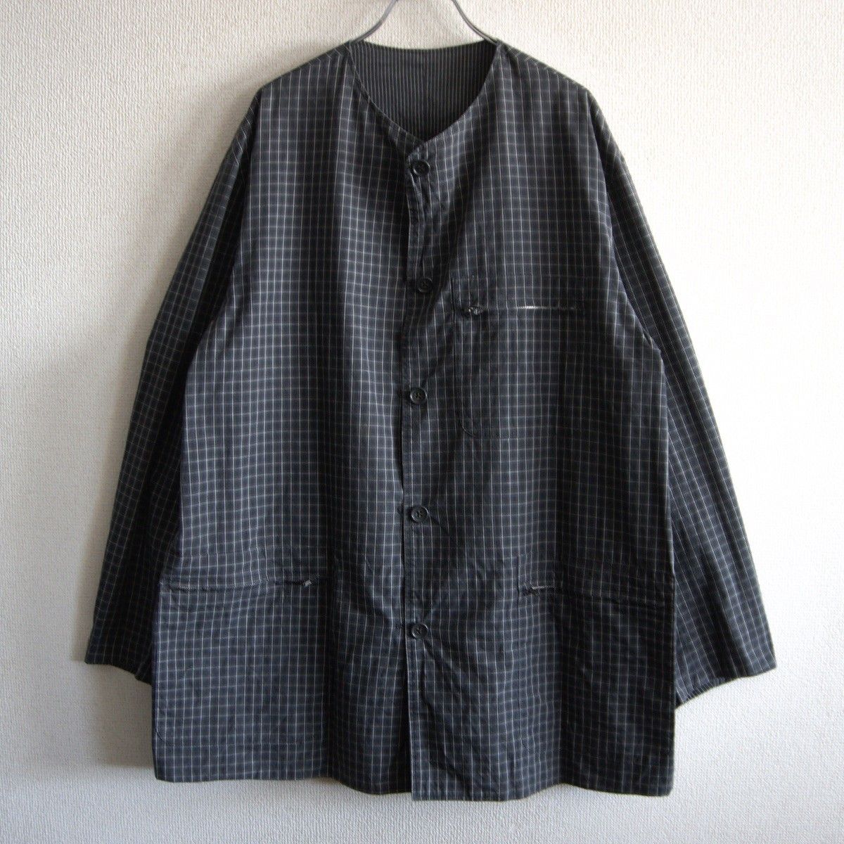 雰囲気抜群】Y's for men【リバーシブルデザイン シャツ ジャケット】M