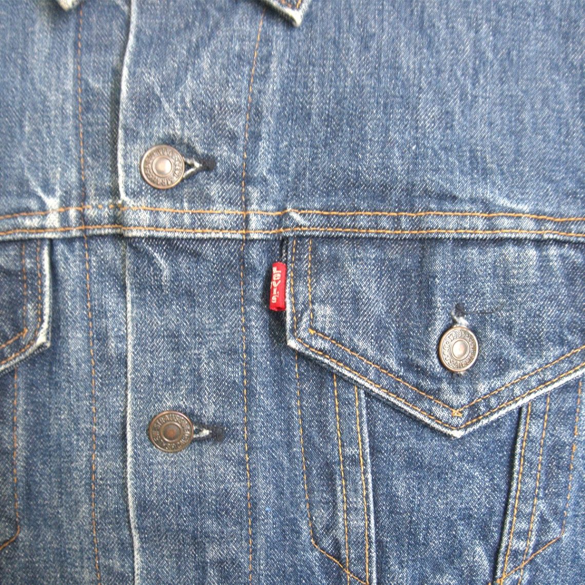 雰囲気抜群/ビッグサイズ】 LEVI'S 【70s 71205 4th デニムジャケット