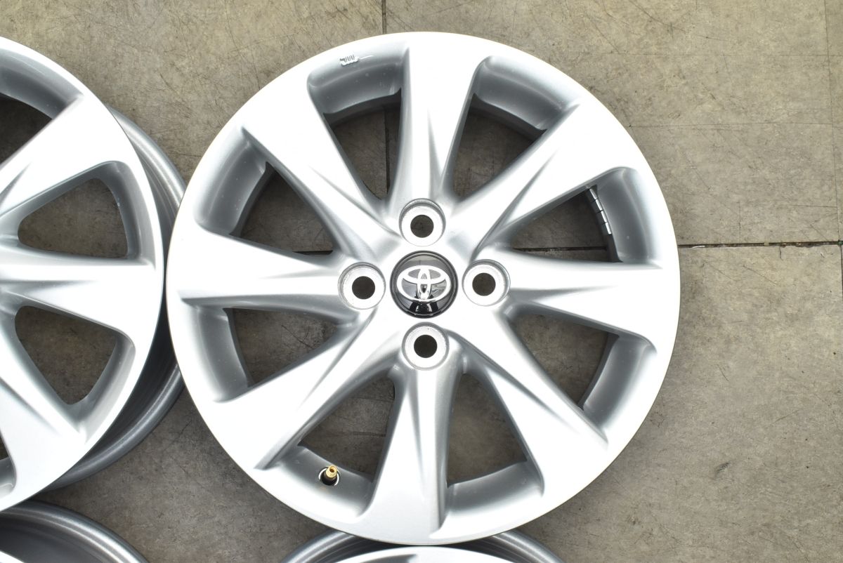 中古アルミ16X6.5 4穴 レイズマルカ ブロッケン カローラ、アクア
