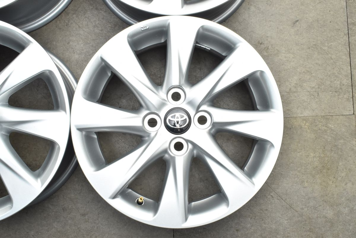 新車外し品 美品】トヨタ アクア Z 純正 15in 6J +45 PCD100 4本