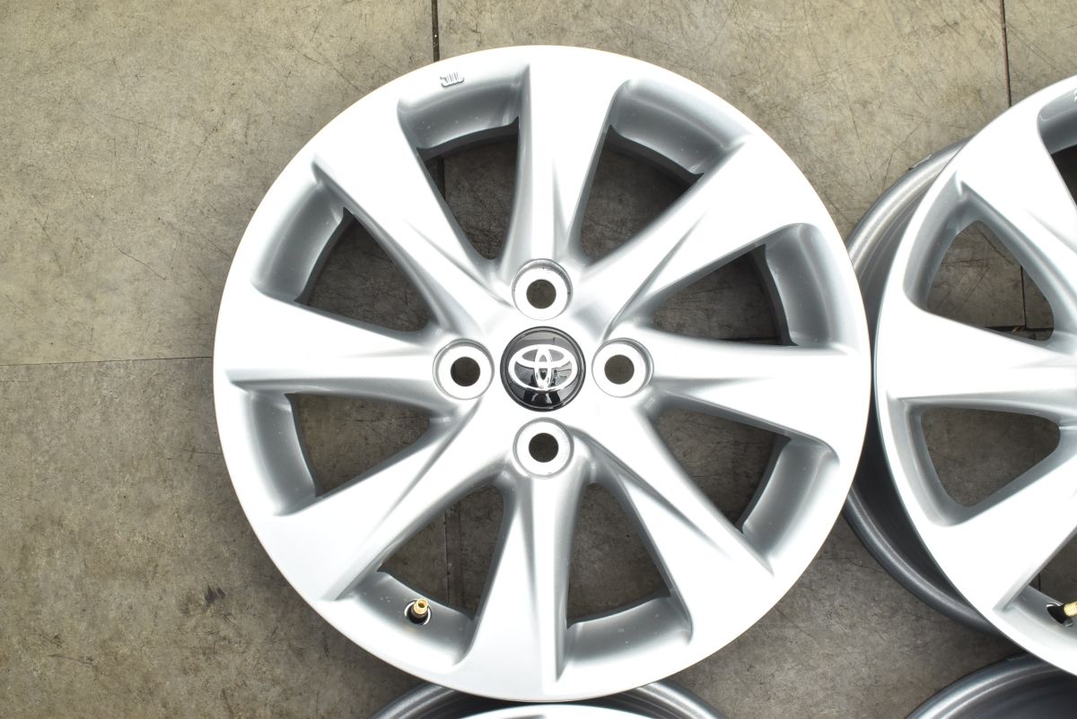 新車外し品 美品】トヨタ アクア Z 純正 15in 6J +45 PCD100 4本