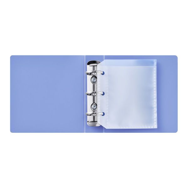 キングジム ミニリングファイル 3穴バインダー カード・診察券・推し活