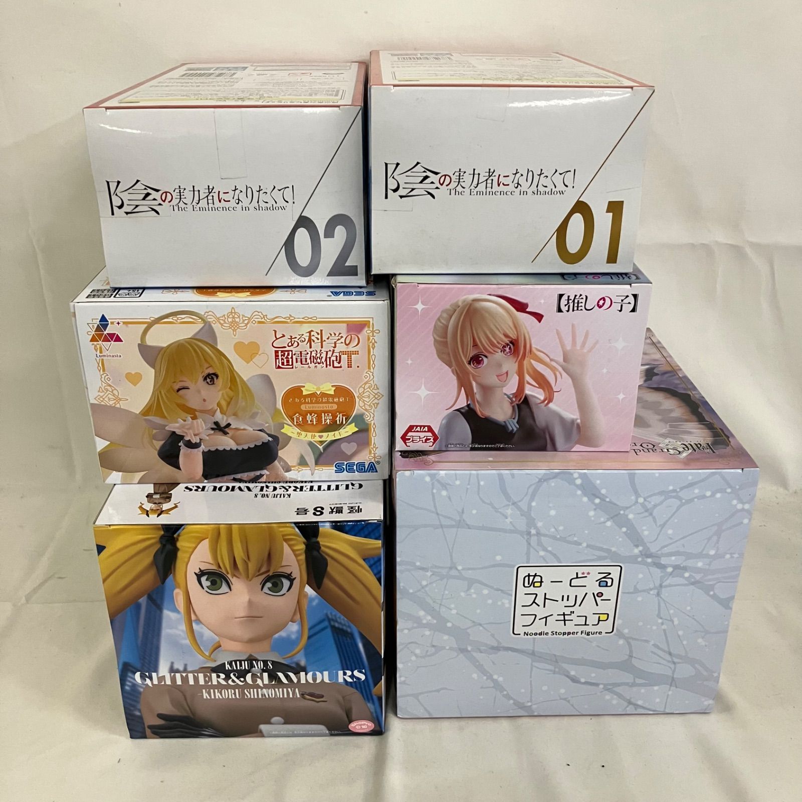 アニメフィギュア　6点　まとめ売り 未開封 美少女 まとめ フィギュア 6個セット SF1801 c107 - メルカリ