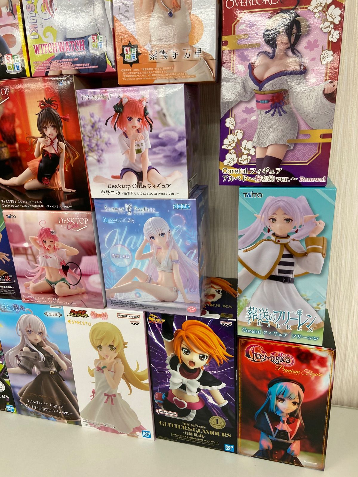 プライズフィギュアセット27点 美少女 プライズ フィギュア まとめ 計27点 バンプレスト タイトー