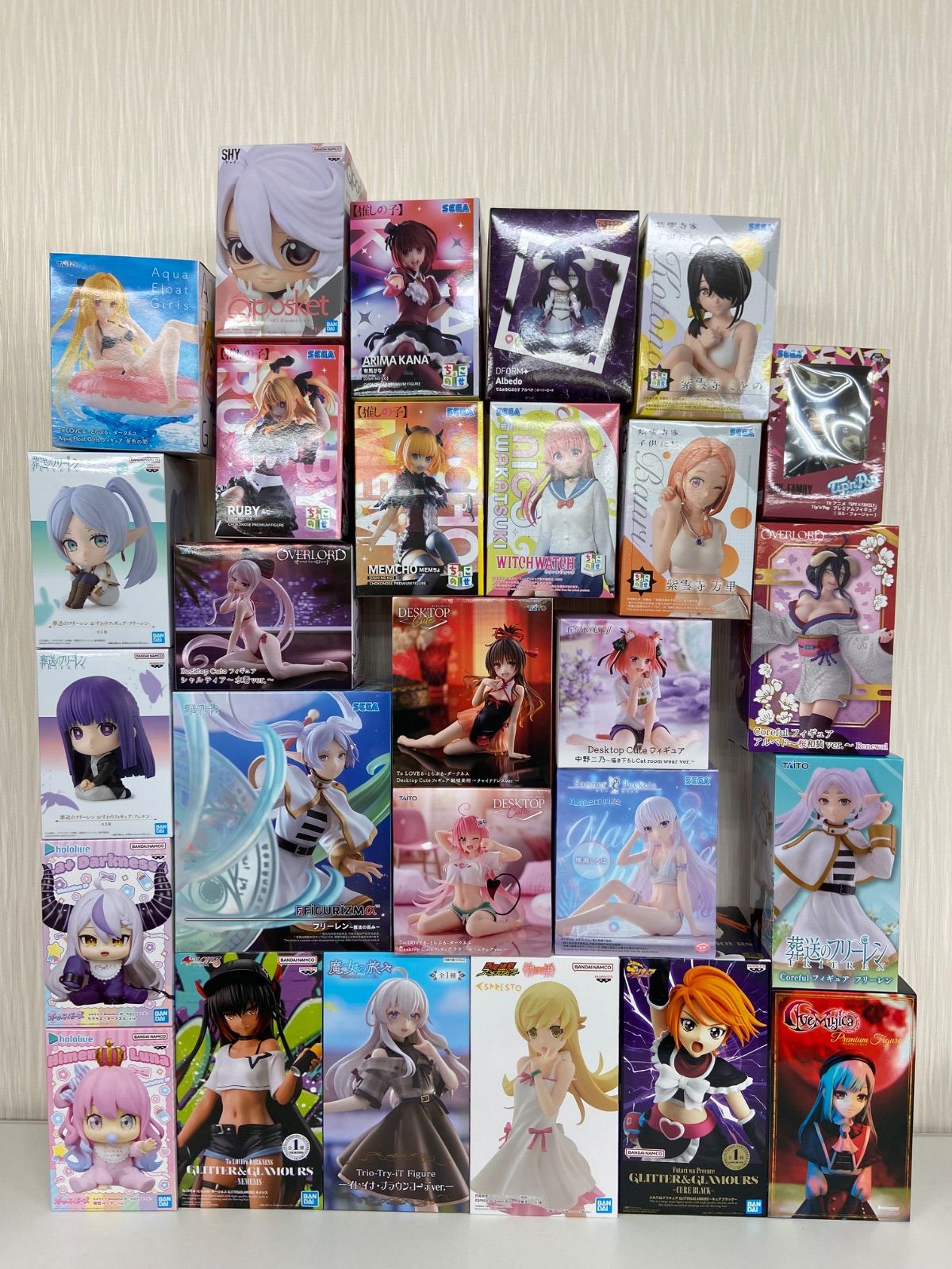 プライズフィギュアセット27点 美少女 プライズ フィギュア まとめ 計27点 バンプレスト タイトー