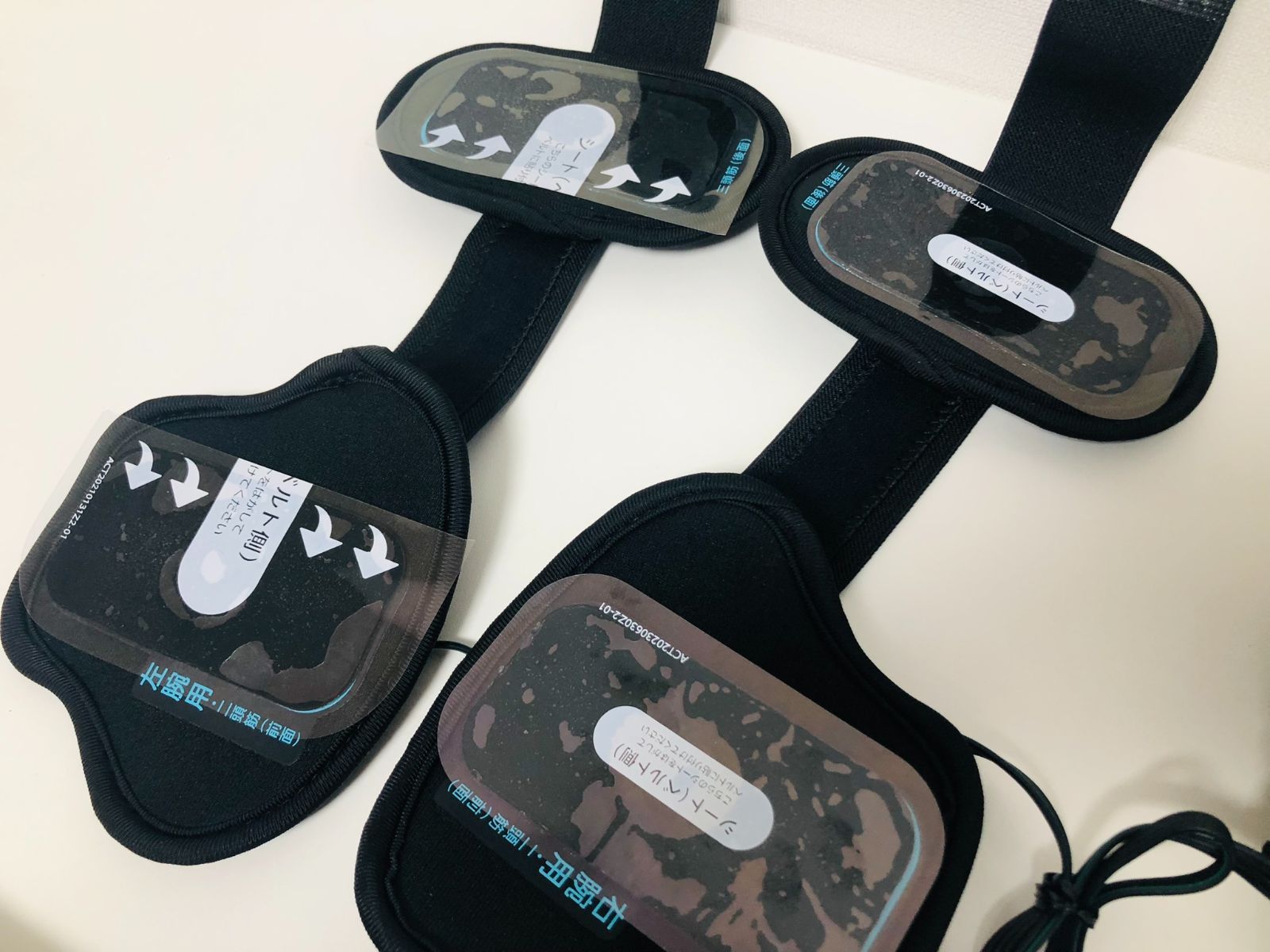 ショップジャパン アクティブスレンダーV2 パッドセット アームベルト