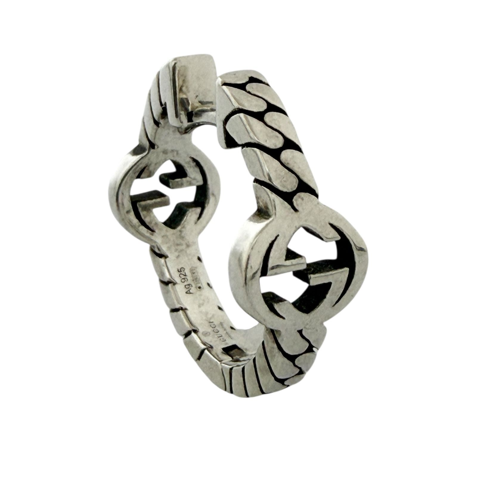 gucci Gロゴ silver bracelet インターロッキング Y2K gucci Gロゴ silver bracelet インターロッキング Y2K 【公式通販】
