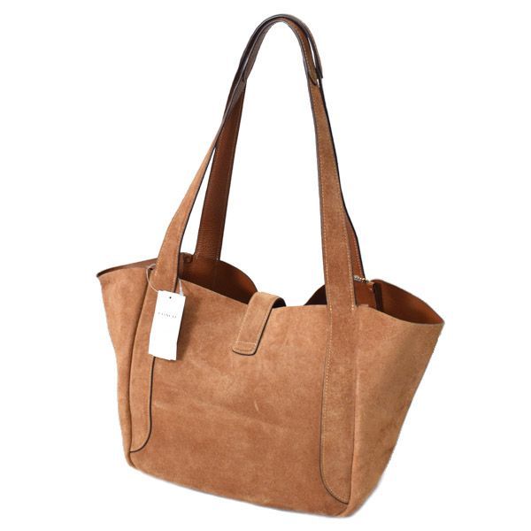 コーチ バッグ COACH スエード レザー ターンロック ハドリー ロゴ