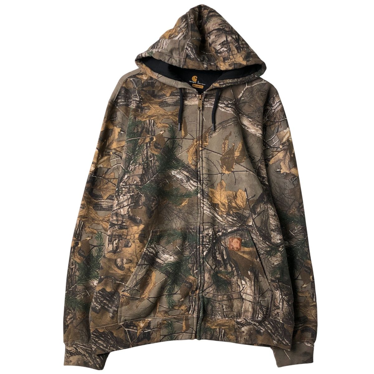 古着 カーハート Carhartt ORIGINAL FIT 迷彩柄 リアルツリーカモ