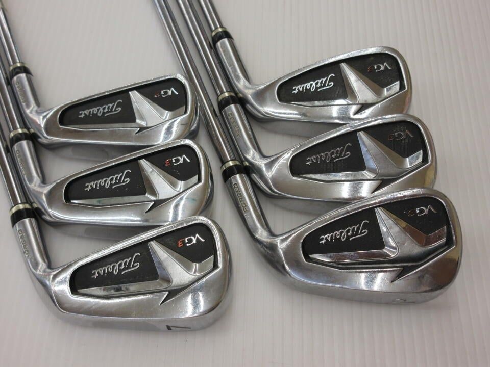 タイトリスト VG3 NSプロ950GH Rフレックス アイアンセット 中古