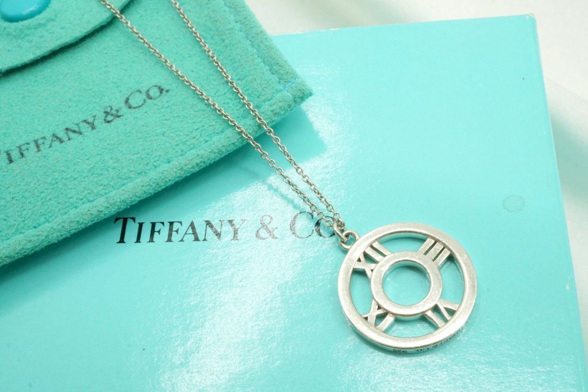 k*z様 ティファニー アトラス オープン メダリオン ネックレス