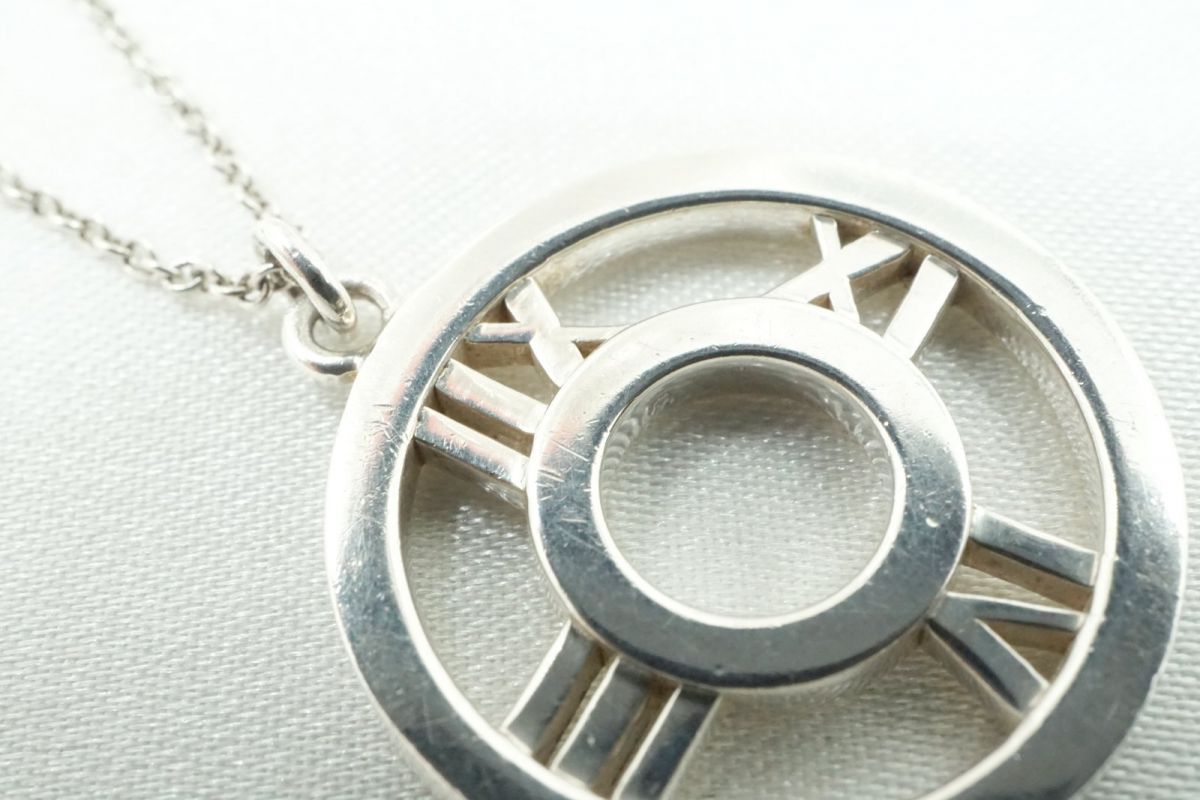 ティファニー アトラス オープン メダリオン ネックレス ペンダント