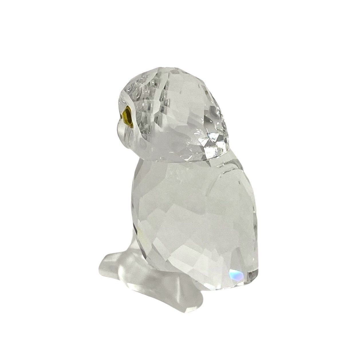 SWAROVSKI】フクロウ クリスタル 1003319 ガラス 置物 オブジェ