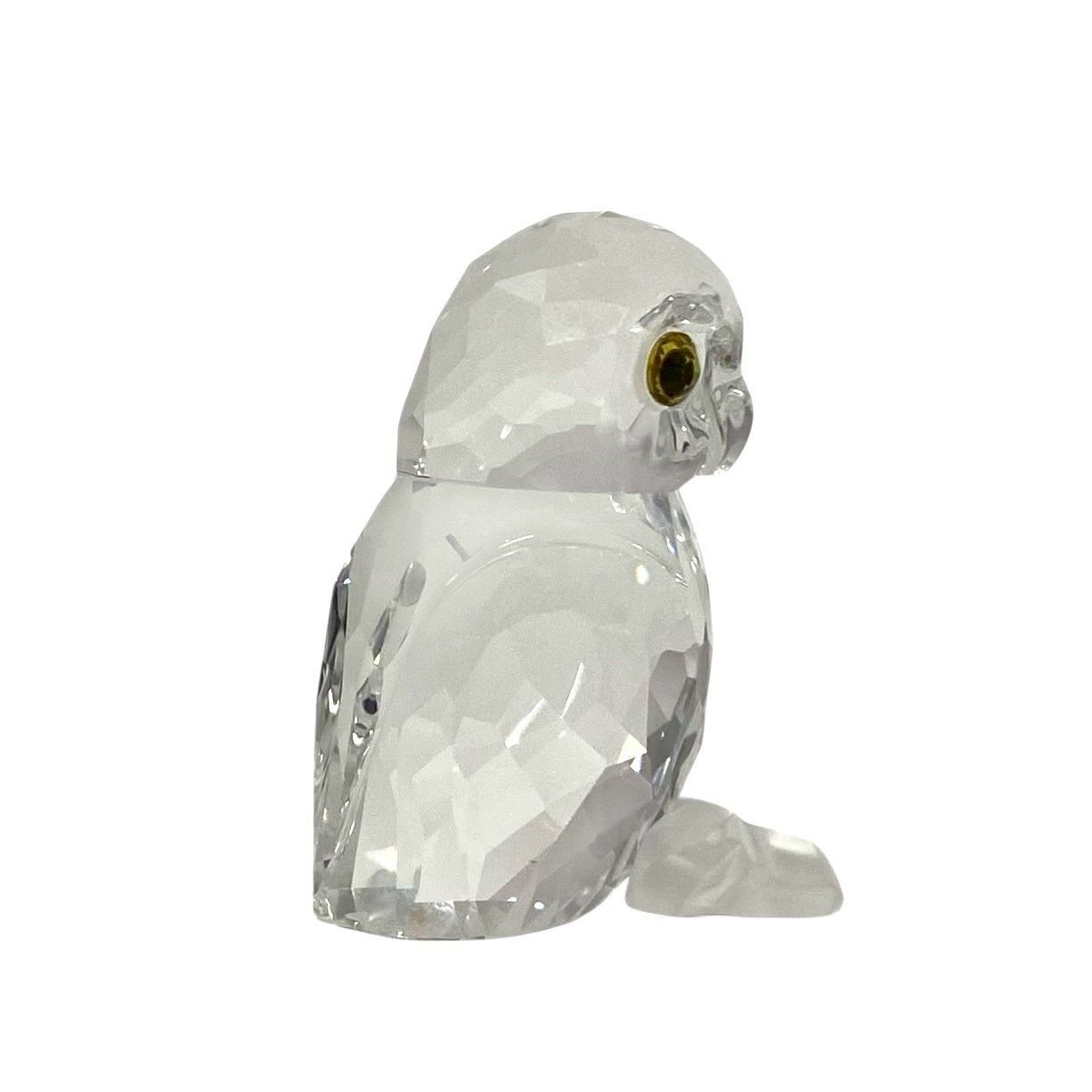 SWAROVSKI】フクロウ クリスタル 1003319 ガラス 置物 オブジェ