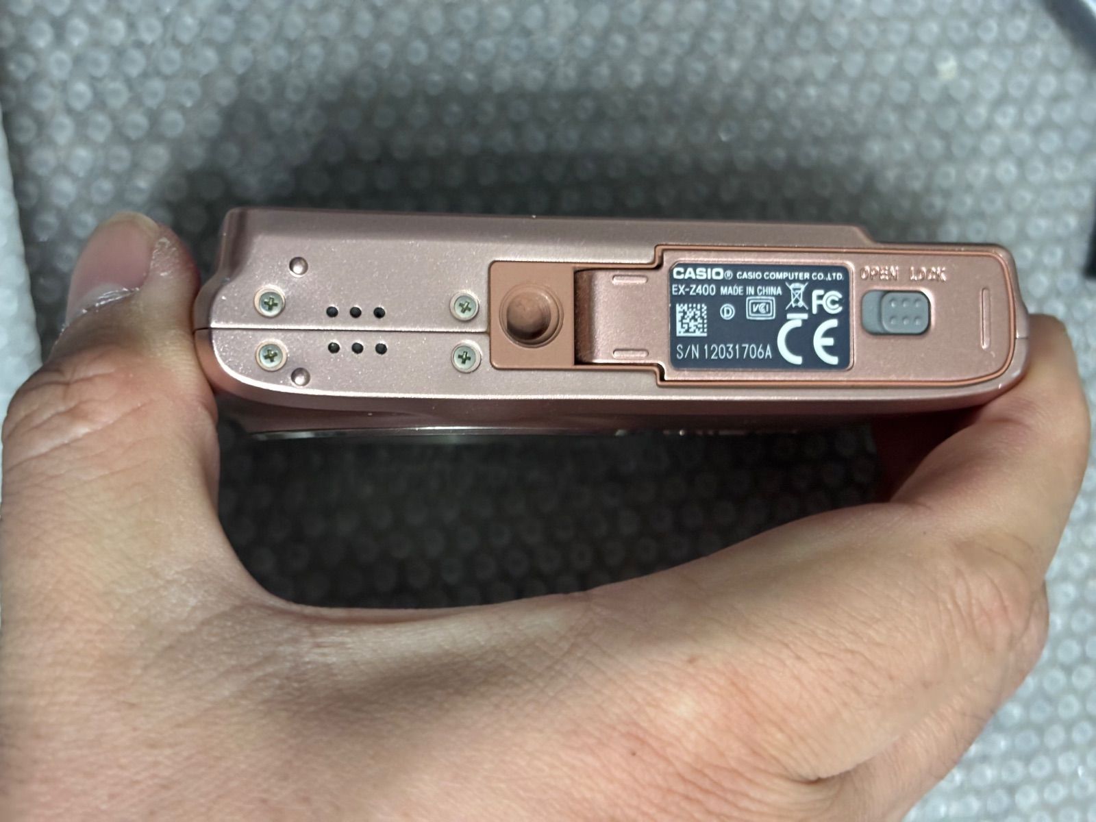 CASIO EXILIM EX-Z400 ピンク 26012930 - メルカリ