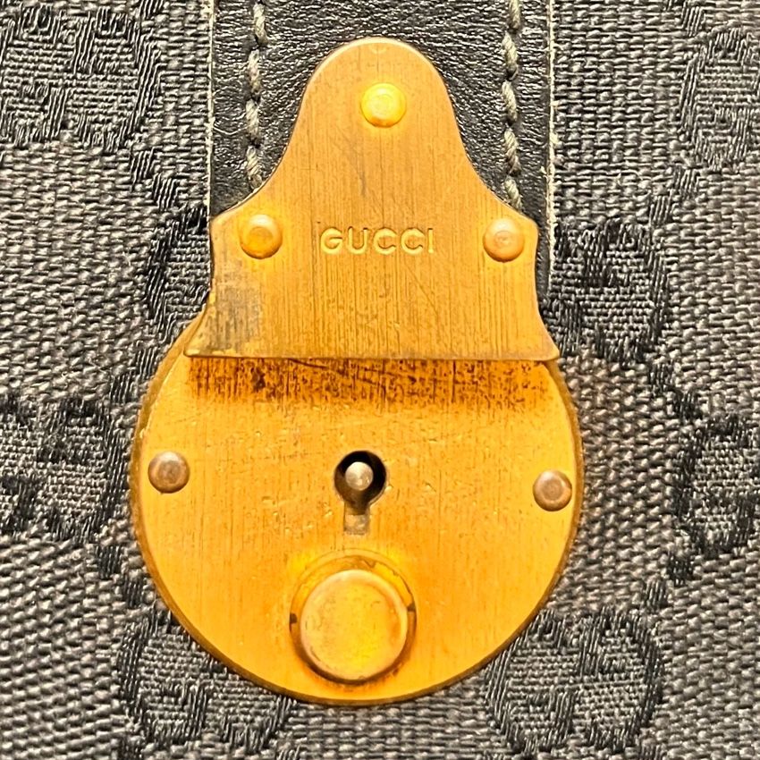 GUCCI グッチ オールドグッチ シェリーライン GGキャンバス レザー