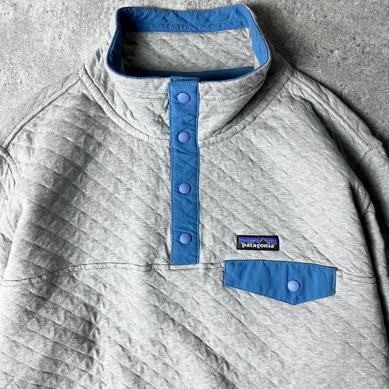 patagonia スナップTキルトジャケット新品タグ付き 19年製 Patagonia オーガニック コットン キルト スナップT XL