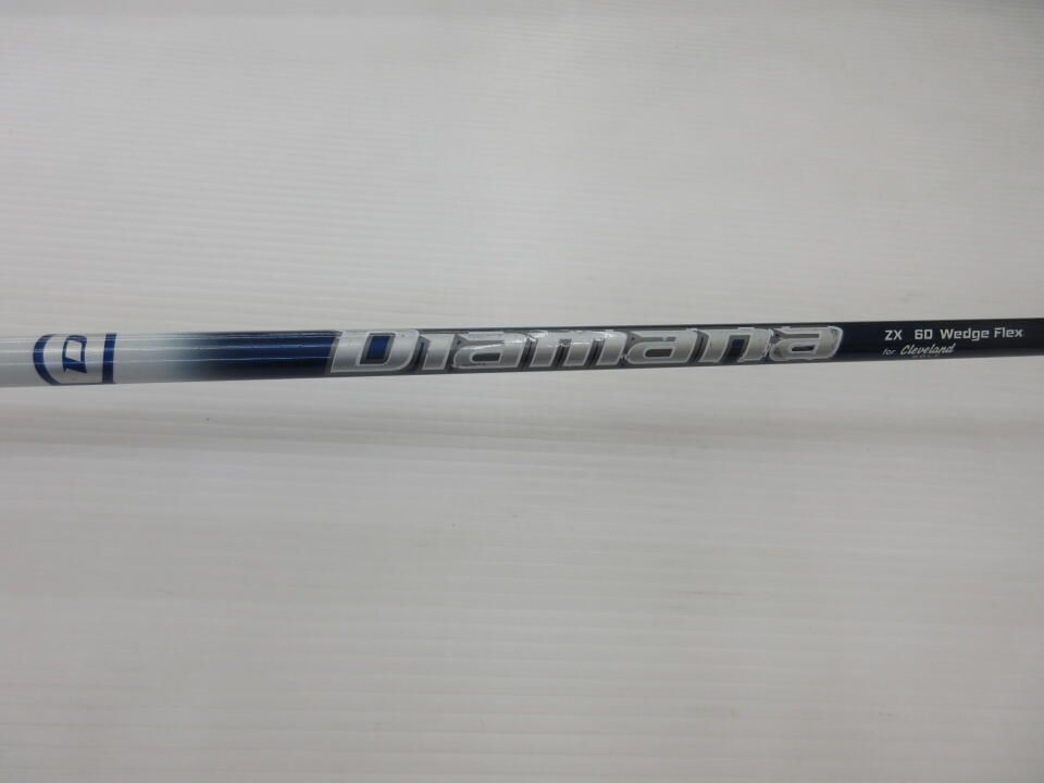 クリーブランド RTX ZIPCORE ブラックサテン 58度 Diamana ZX60 for CG
