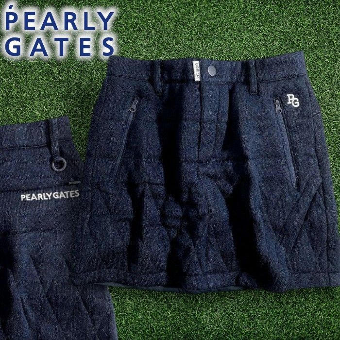 PEARLY GATES パーリーゲイツ ゴルフ 裏起毛ミドルゲージ天竺 保温