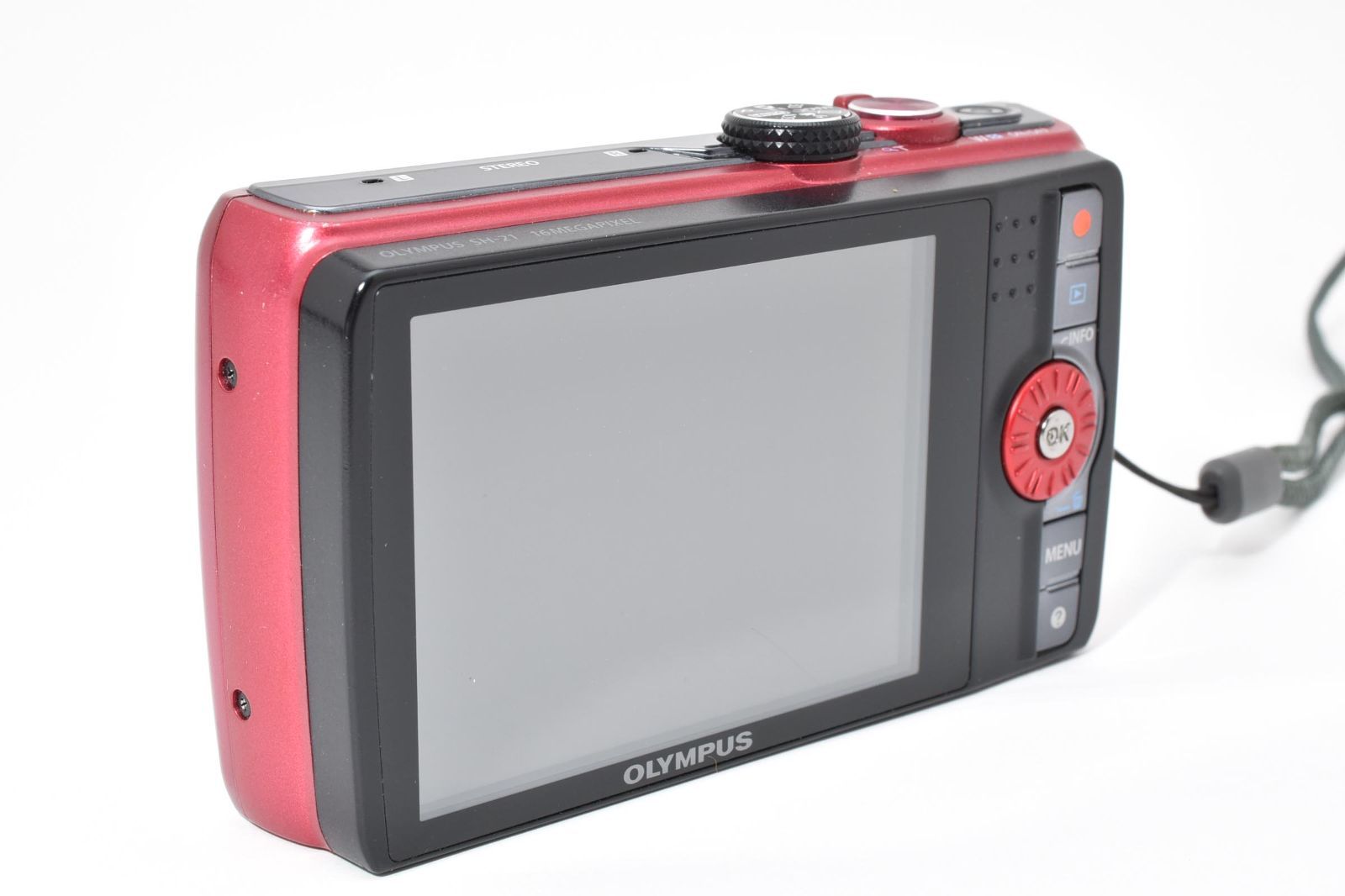 良品 動作確認済みOLYMPUS デジタルカメラ SH-21 レッド オリンパス OLYMPUS SH-21 [レッド] 価格比較 - 価格.com