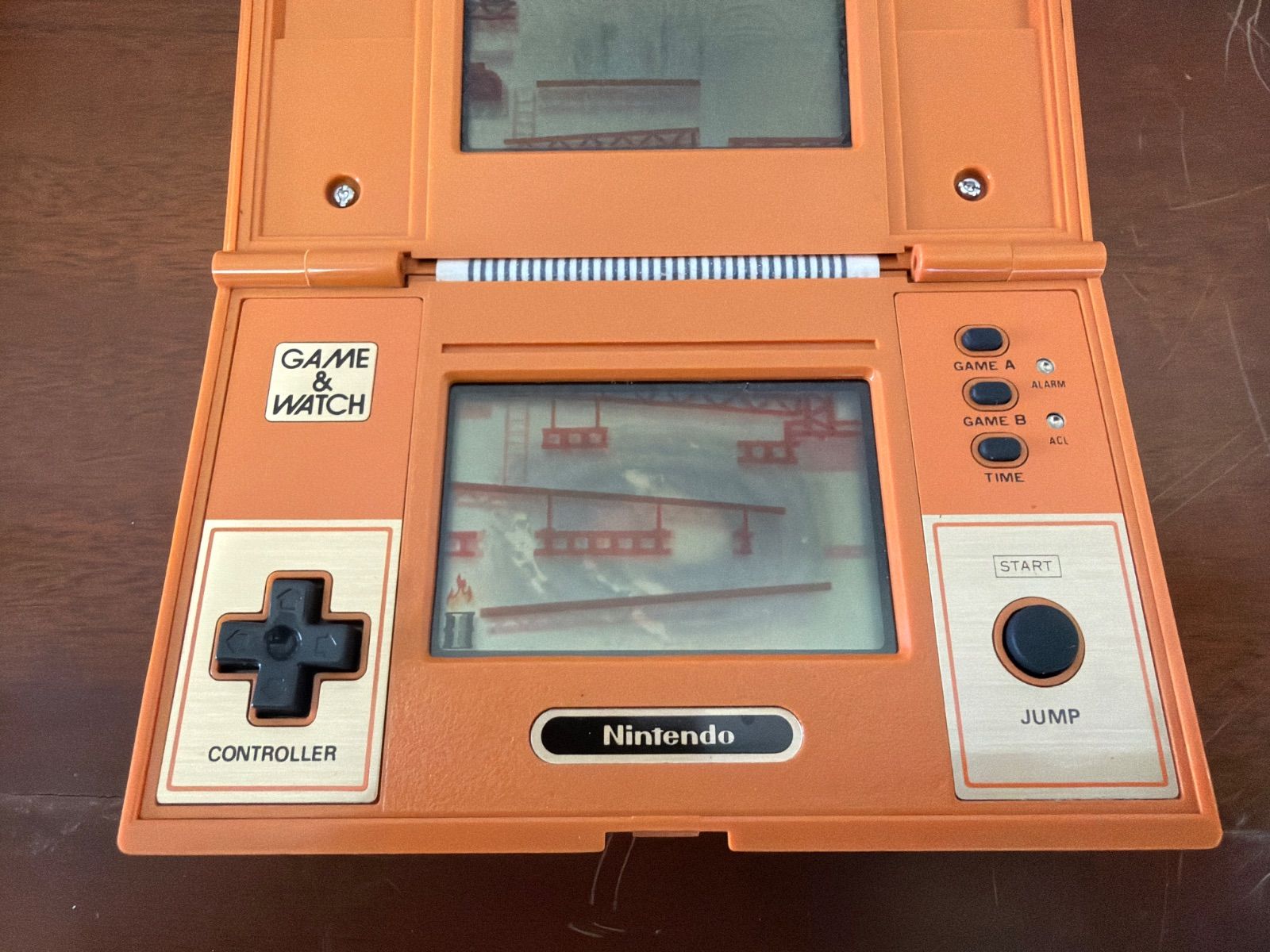 Nintendo ゲームウオッチ ドンキーコング DK-52 オレンジ - メルカリ