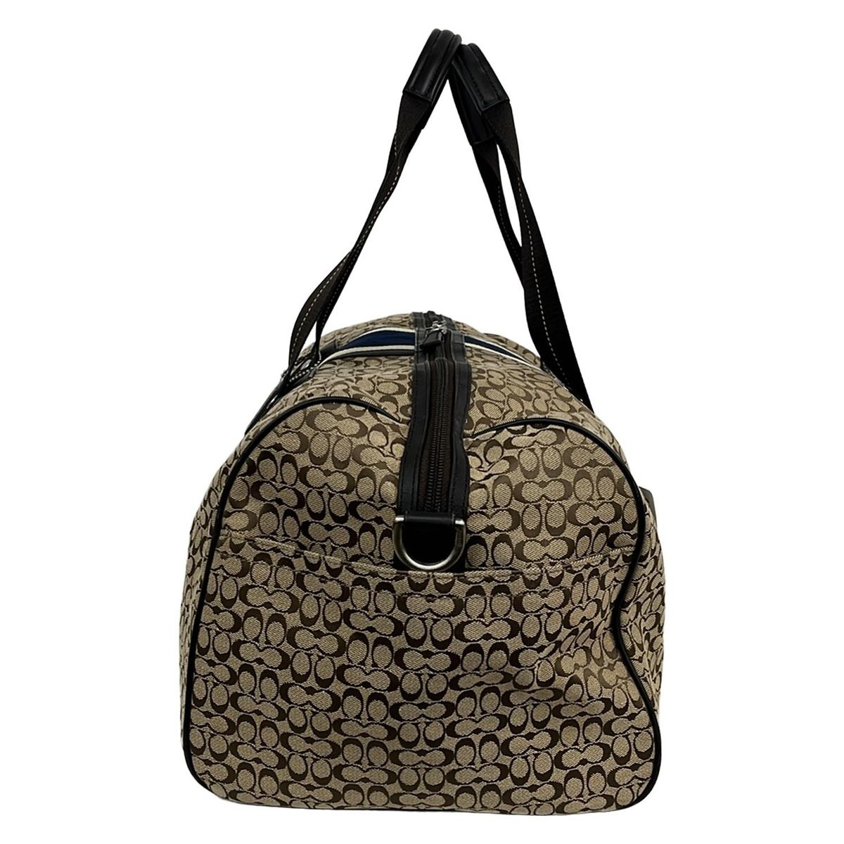 COACH(コーチ) ボストンバッグ シグネチャージャガードストライプ