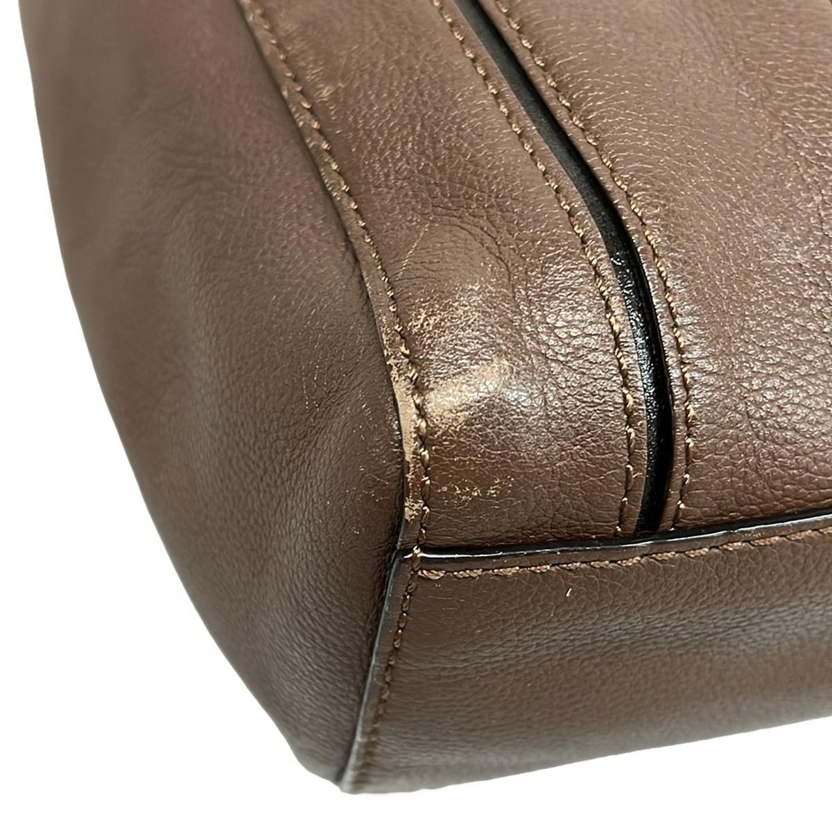 Kate spade(ケイトスペード) トートバッグ - PXRU0656 ダークブラウン