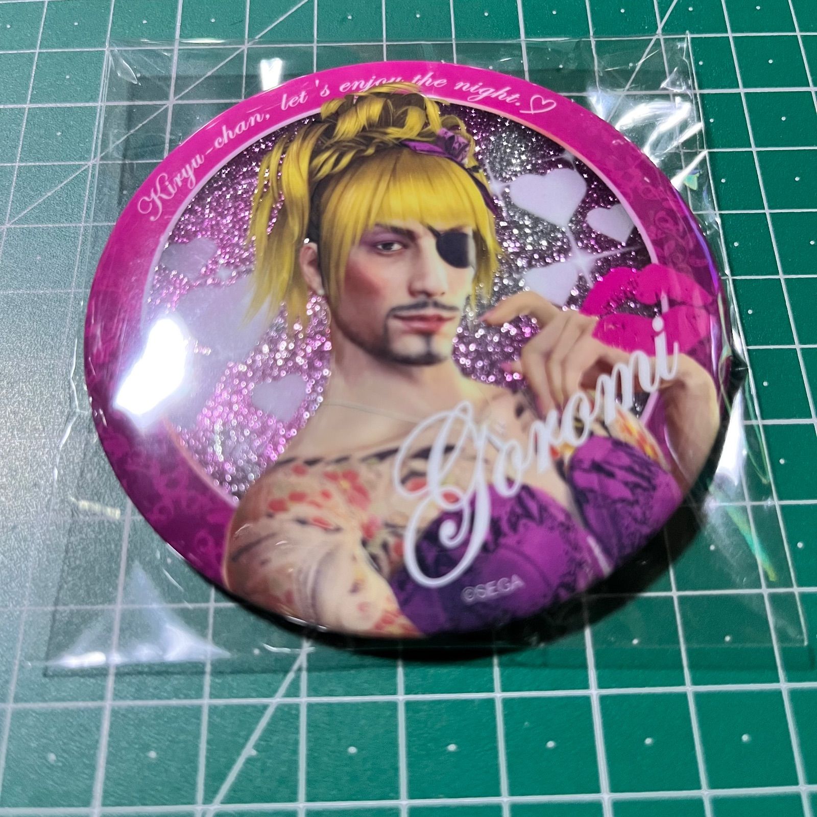 龍が如く 真島吾朗 ゴロ美 缶バッジ - メルカリ