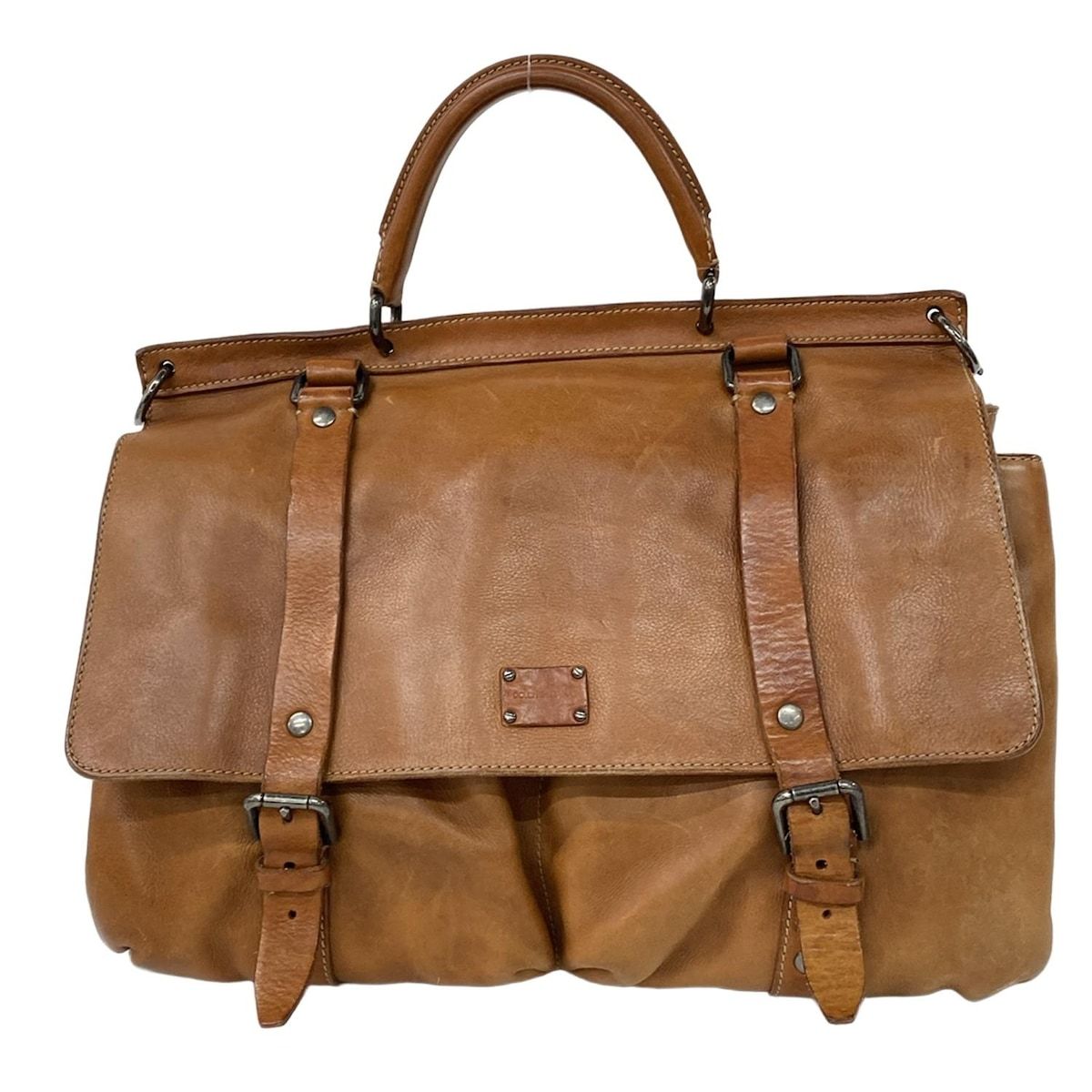 DOLCE&GABBANA(ドルチェアンドガッバーナ) ビジネスバッグ - ブラウン