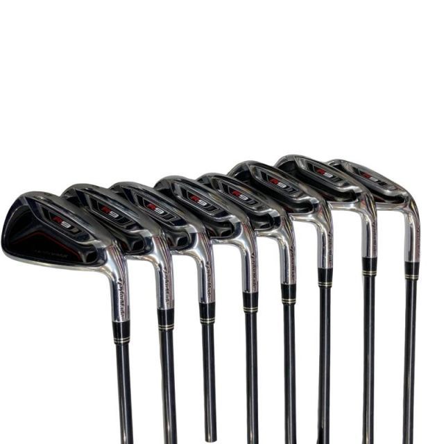 中古】 テーラーメイド R9 SUPER MAX 8S アイアンセット IR Motore