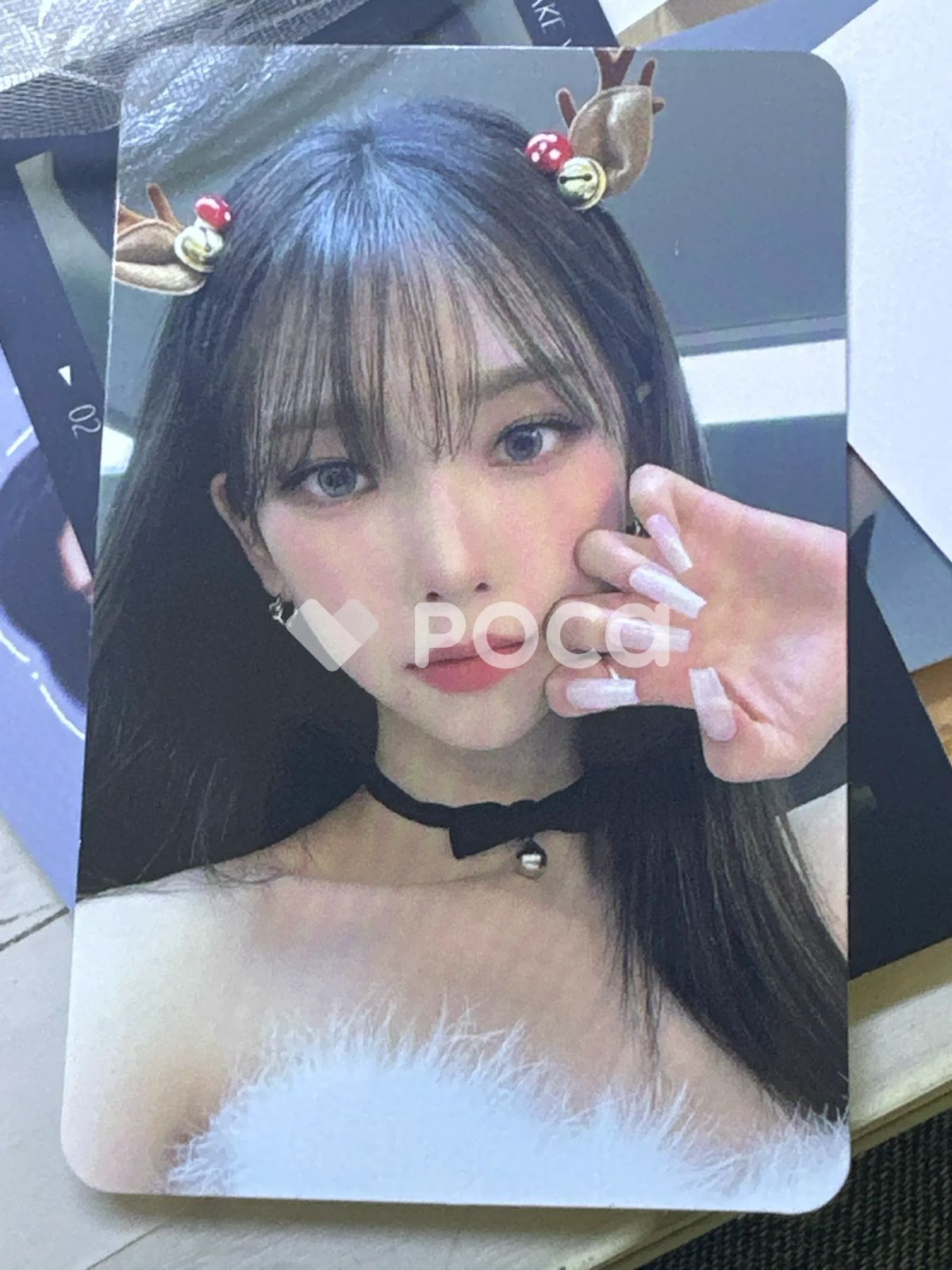 aespa カリナ 2022 PINK CHRISTMAS PHOTO CARD RANDOM PACK - メルカリ