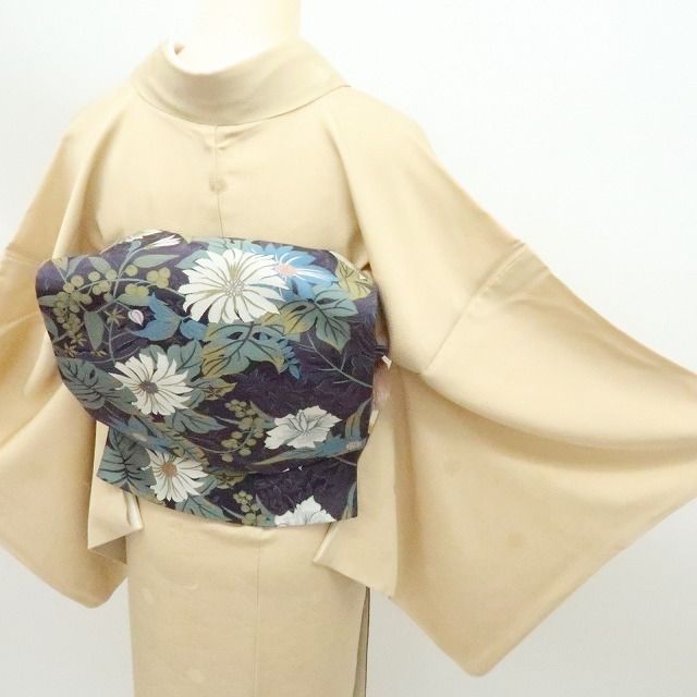 百華❀O-219◇美品 正絹 二代目 清次郎落款 着物 袋帯 - メルカリ 百華❀O-219◇美品 正絹 二代目 清次郎落款 着物 袋帯 - メルカリ