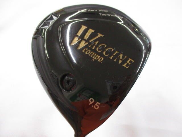 GRAVITY WACCINE COMPO Black(黒) ドライバー 9.5 GRAVITY WACCINE compo 黒 9.5度 ワクチンコンポ GR560 DR SR