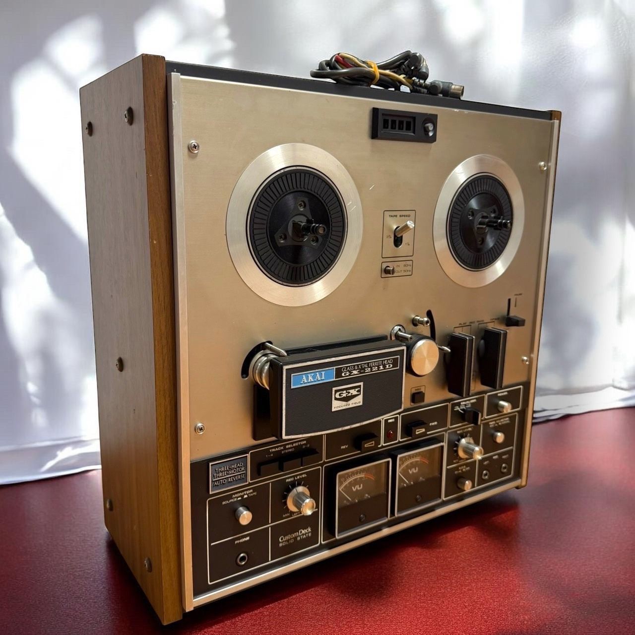 AKAI GX-221D オープンリールデッキ アカイ ヴィンテージ ☆送料無料 美品 AKAI アカイ GX-221D オープンリールデッキ