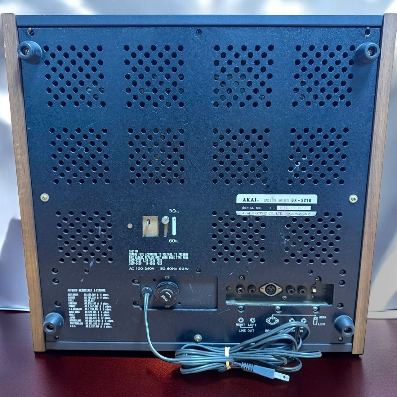 ☆送料無料 美品 AKAI アカイ GX-221D オープンリールデッキ