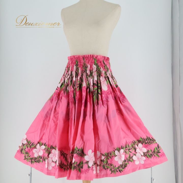 フラダンス 衣装 パウスカート KilaKila Market ピンク系 日本製