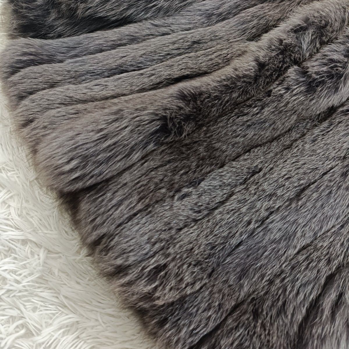 染めフォックス SAGAFOX ファーコート フォックスコート リアルファー