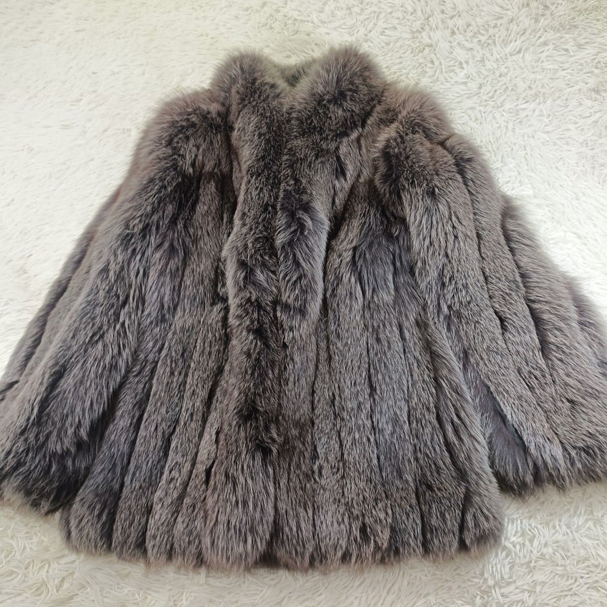 染めフォックス SAGAFOX ファーコート フォックスコート リアルファー