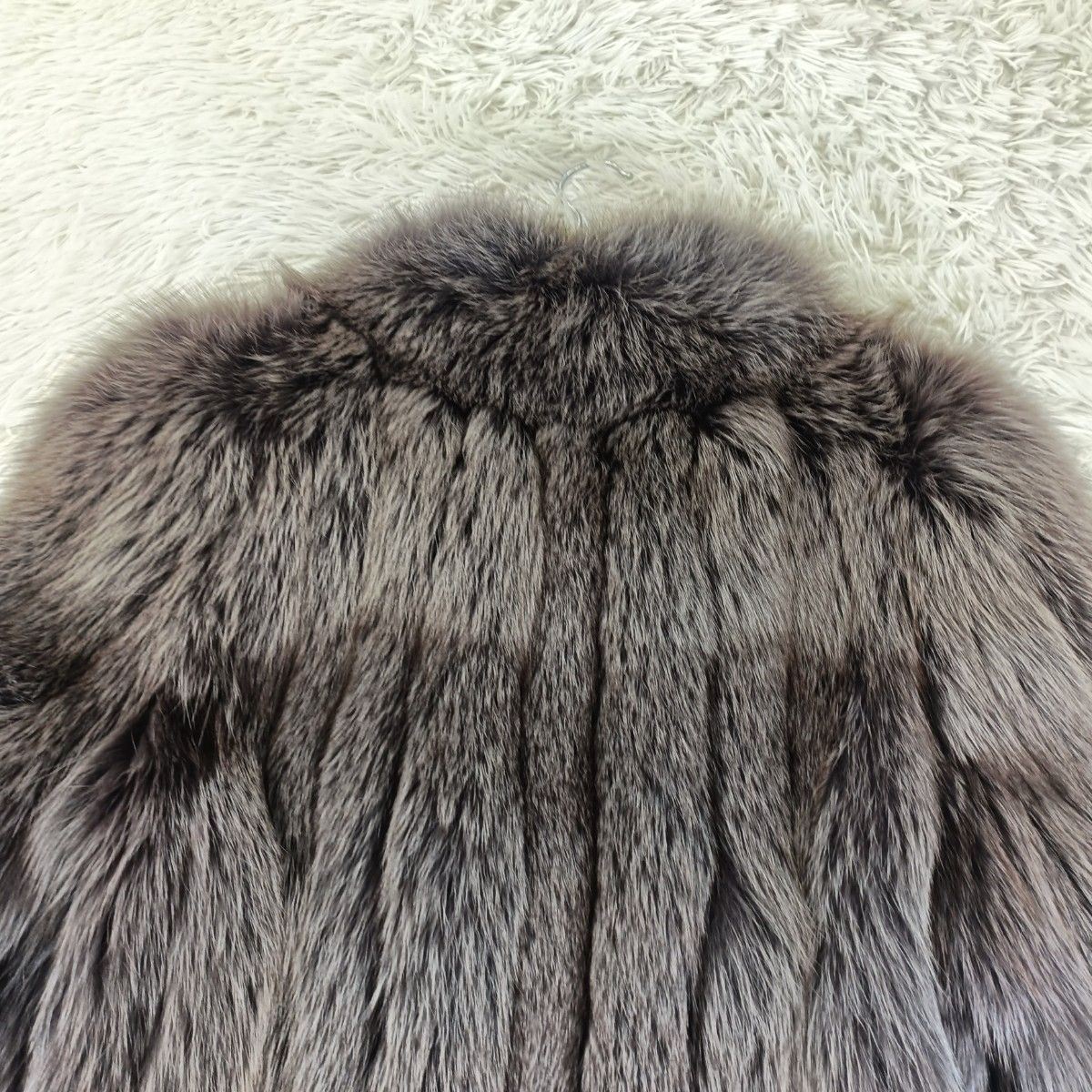 金 SAGA FOX 染めフォックス ハーフコート レディース リアルファー