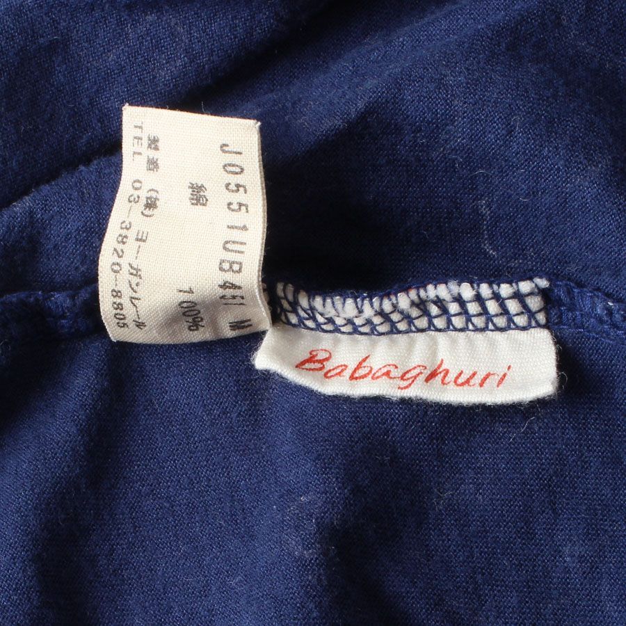 WA26180 Jurgen Lehl ヨーガンレール Babaghuri ババグーリ 総柄 7分袖