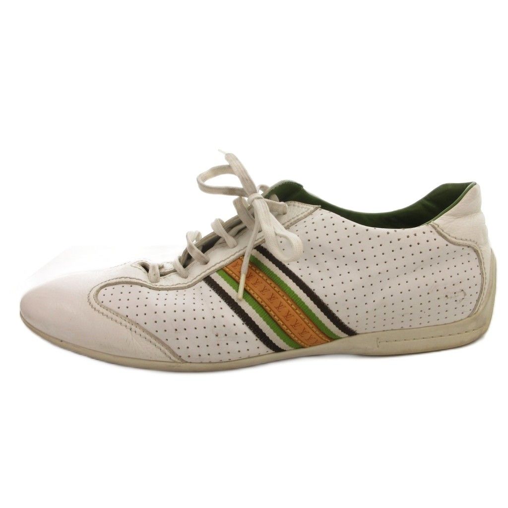 ルイヴィトン LOUIS VUITTON スニーカー シューズ ローカット レザー