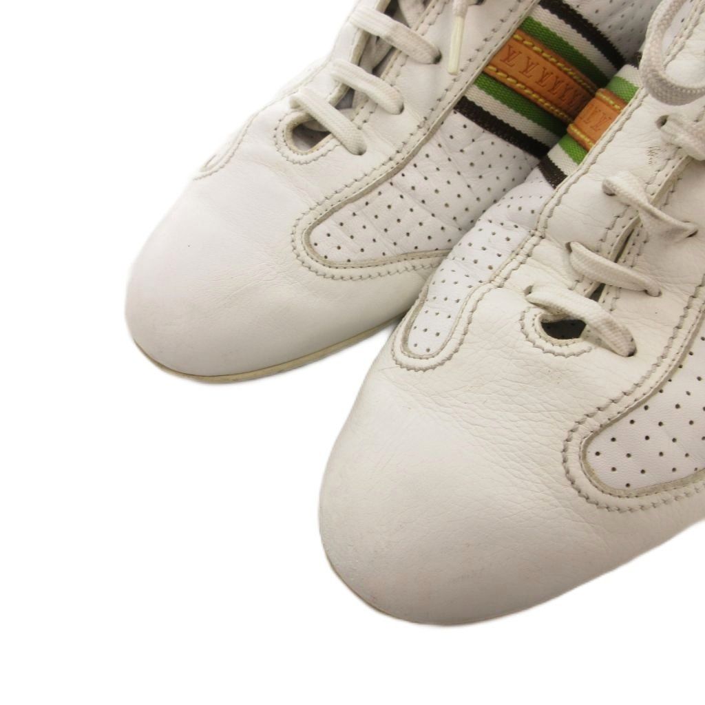 ルイヴィトン LOUIS VUITTON スニーカー シューズ ローカット レザー