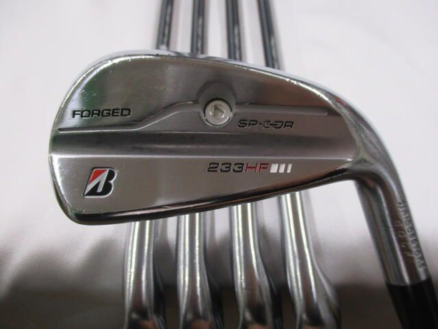 ブリヂストン　233HF　VANQUISH BS50i　Sフレックス　アイアンセット　中古　ゴルフドゥ！浜松泉姫街道店【最短即日発送】